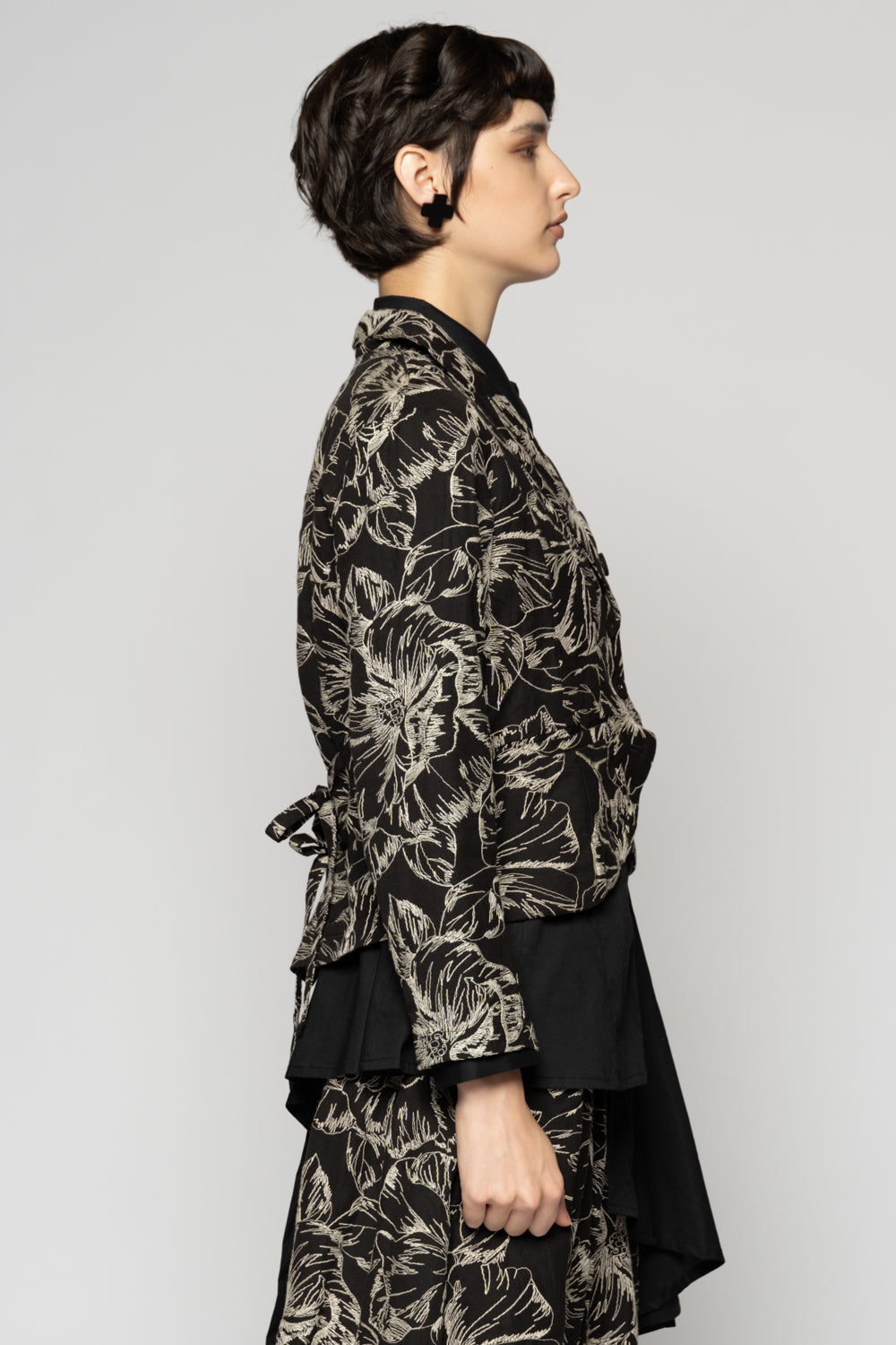 Sazanka Jacket Blk