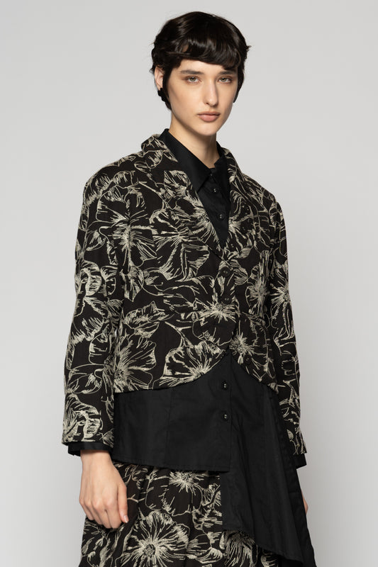 Sazanka Jacket Blk