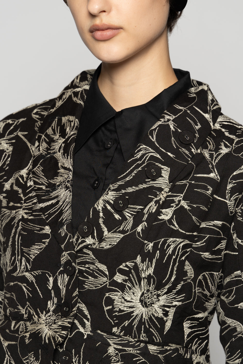 Sazanka Jacket Blk