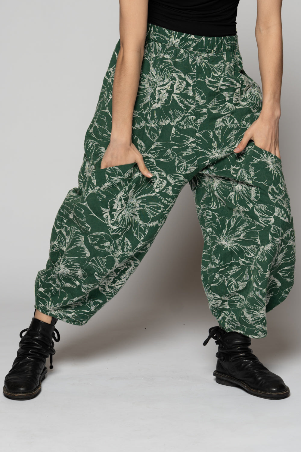 Sazanka Pants Sage