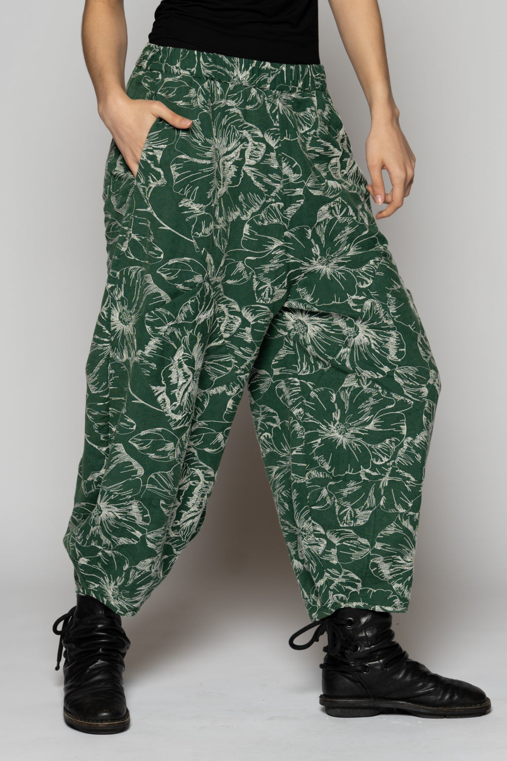 Sazanka Pants Sage