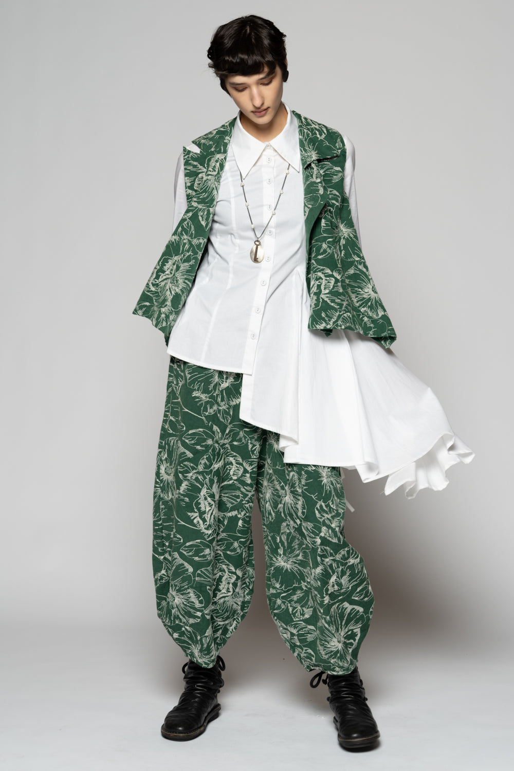 Sazanka Pants Sage