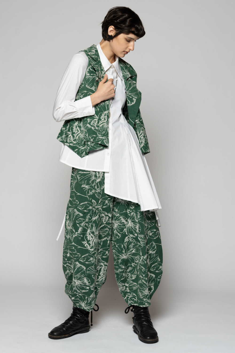 Sazanka Pants Sage