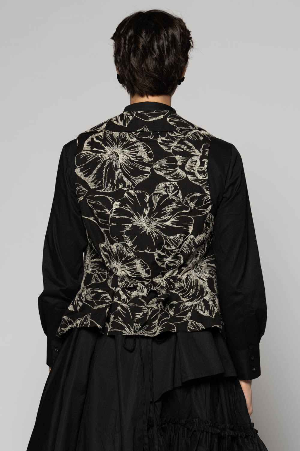 Sazanka Vest Blk