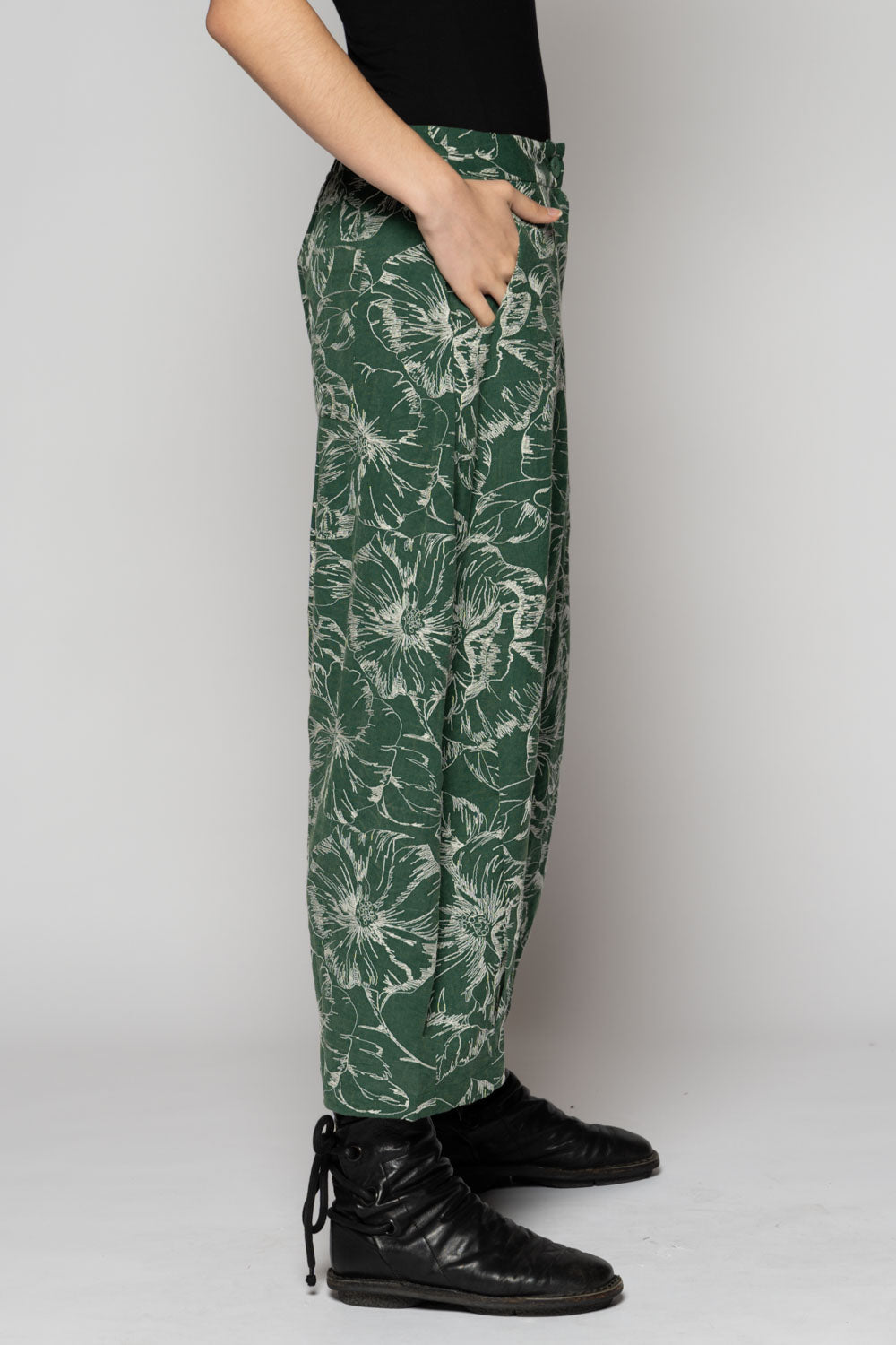 Sazanka Low Pants Sage