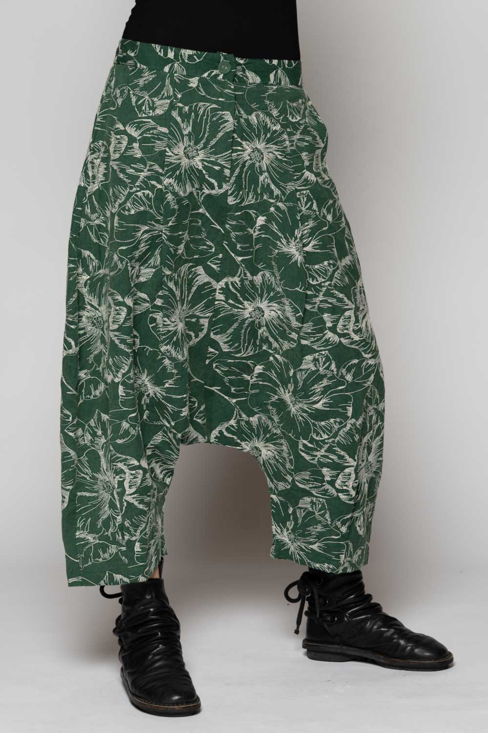 Sazanka Low Pants Sage