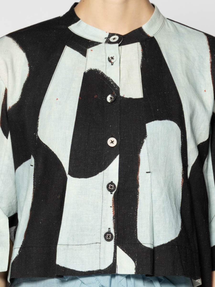 Kakure Short Jacket Blk