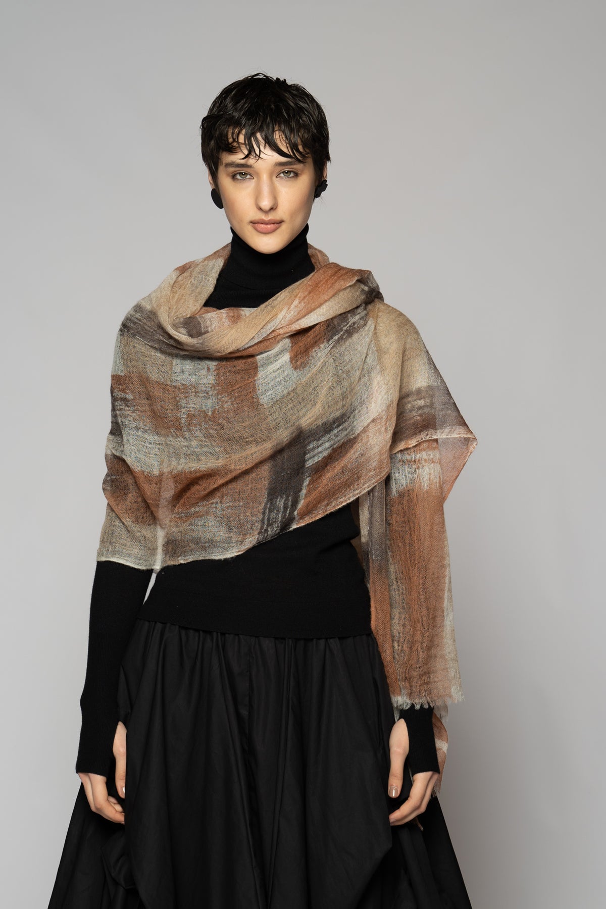 Kashi Scarf Brown