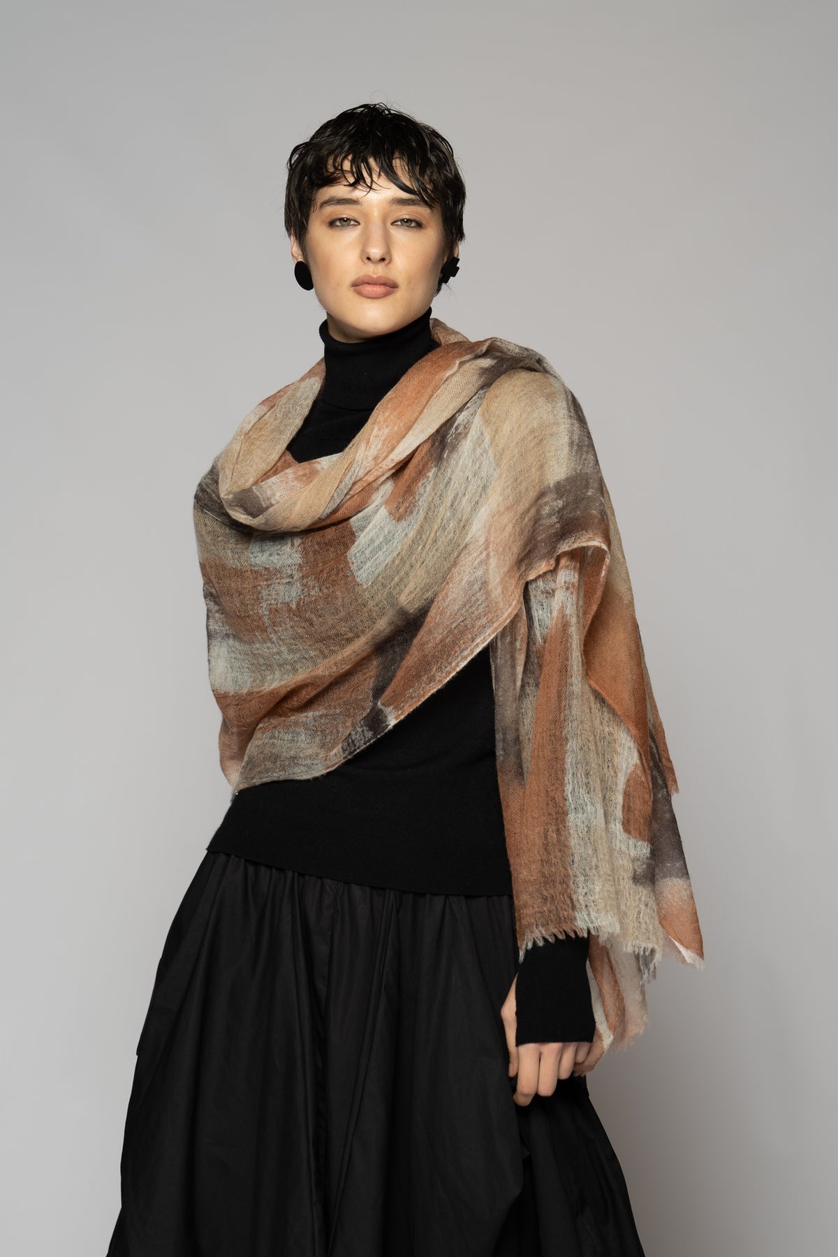 Kashi Scarf Brown