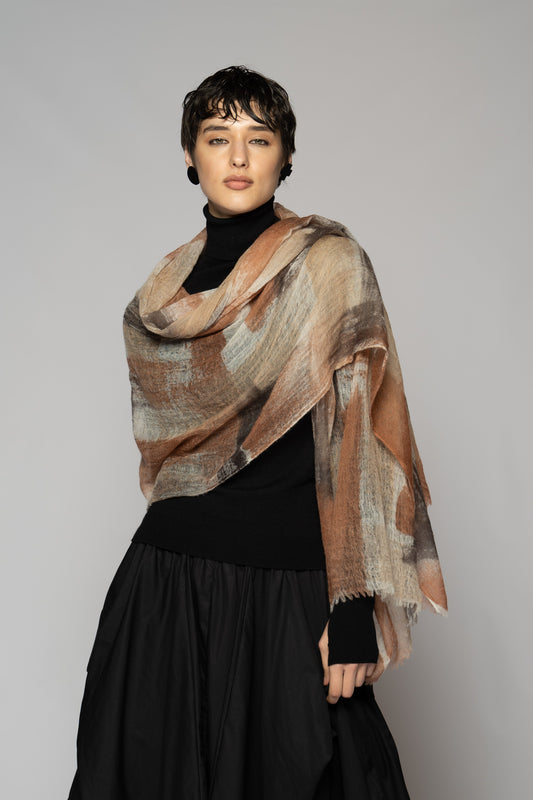 Kashi Scarf Brown