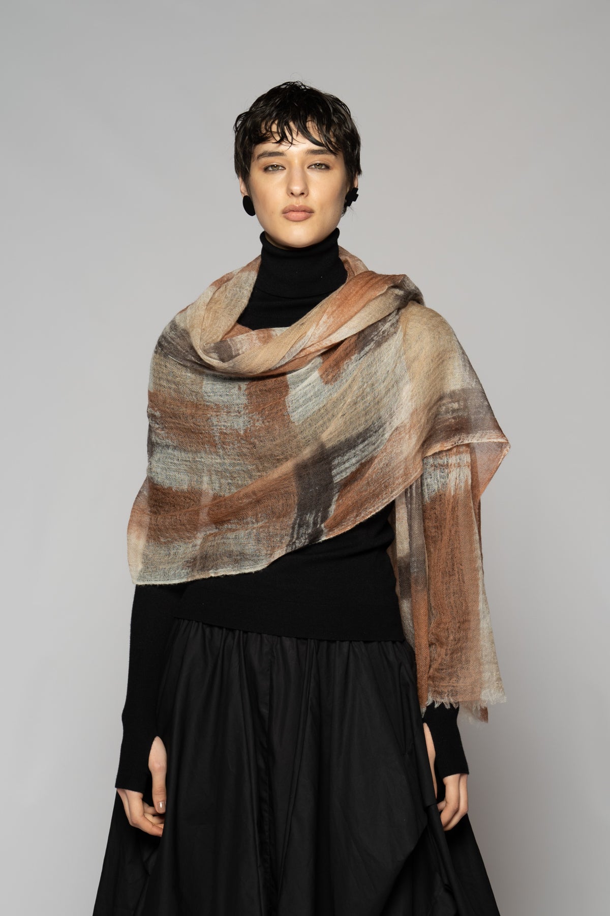 Kashi Scarf Brown