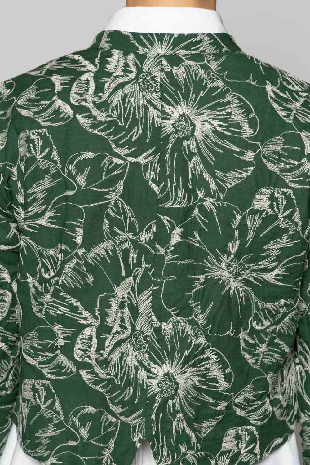 Sazanka Short Jacket Sage