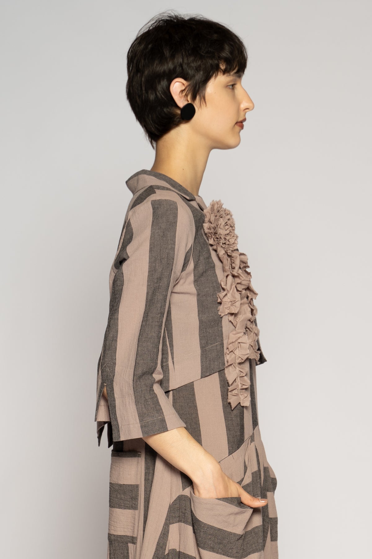 Celi Short Jacket Taupe