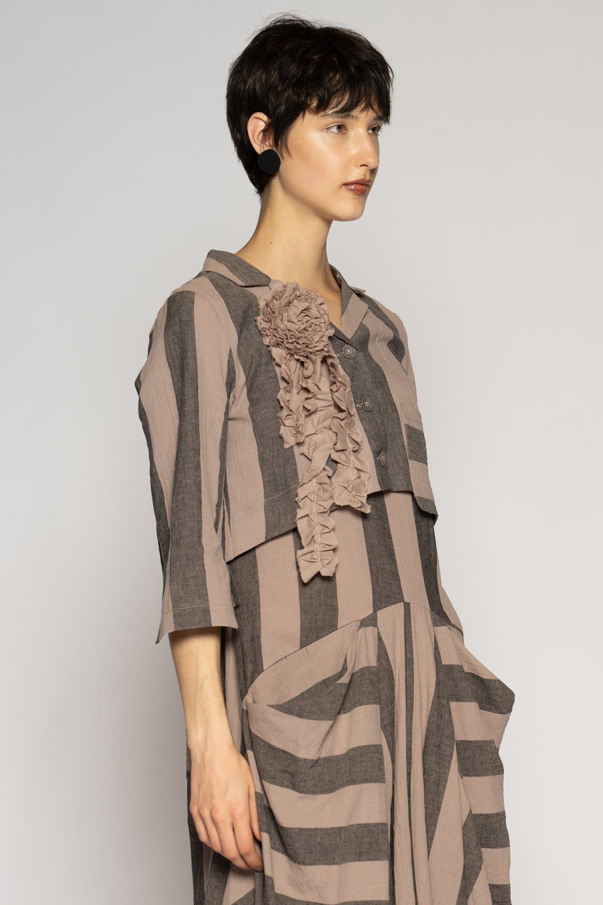 Celi Short Jacket Taupe