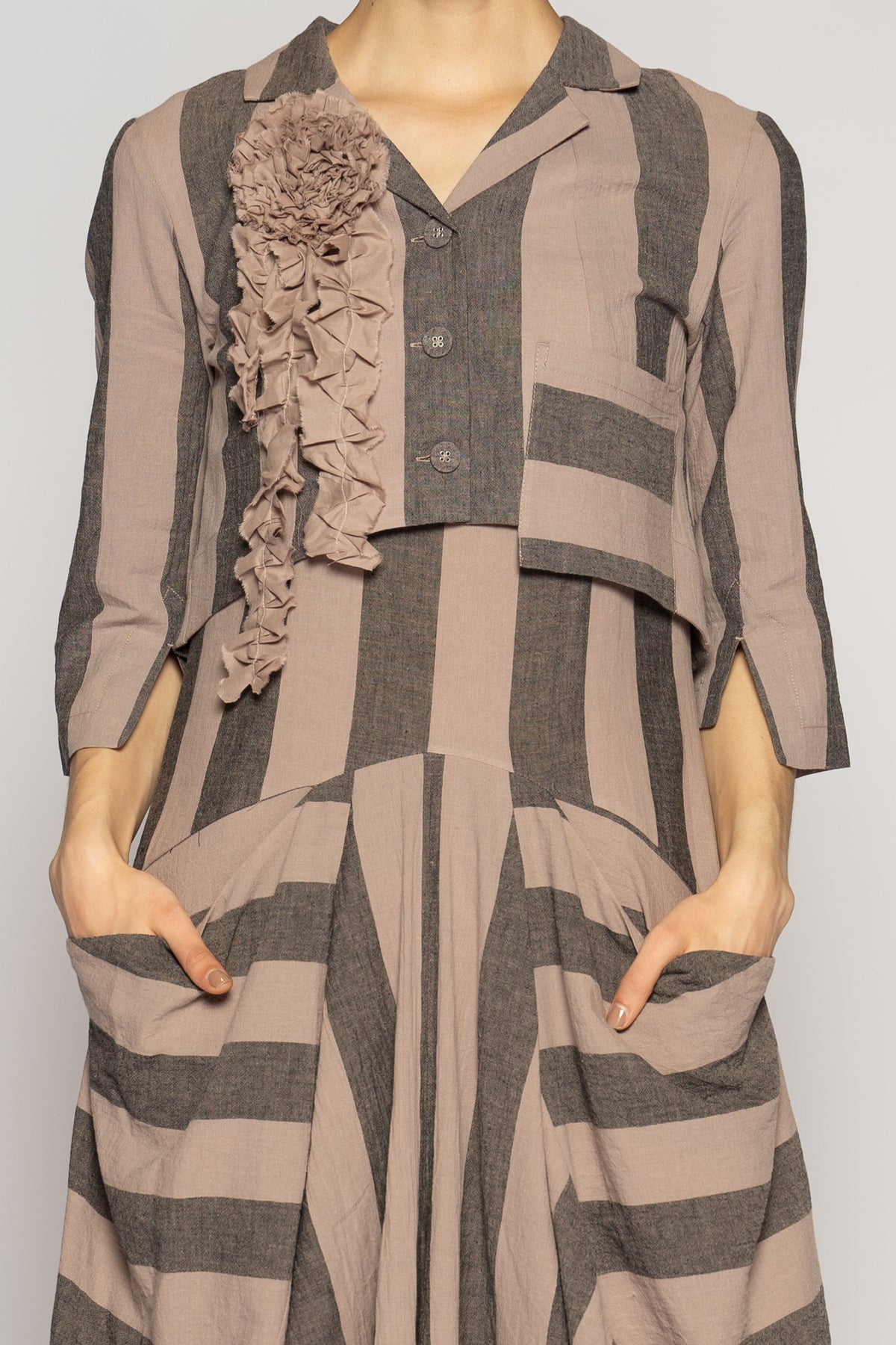 Celi Short Jacket Taupe