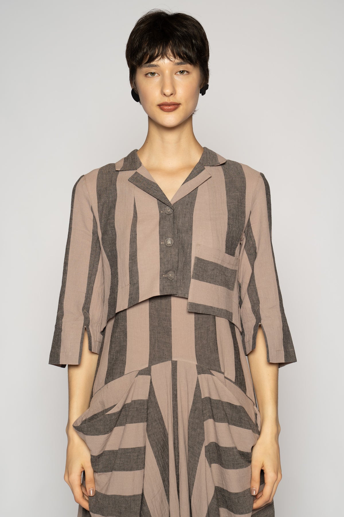 Celi Short Jacket Taupe