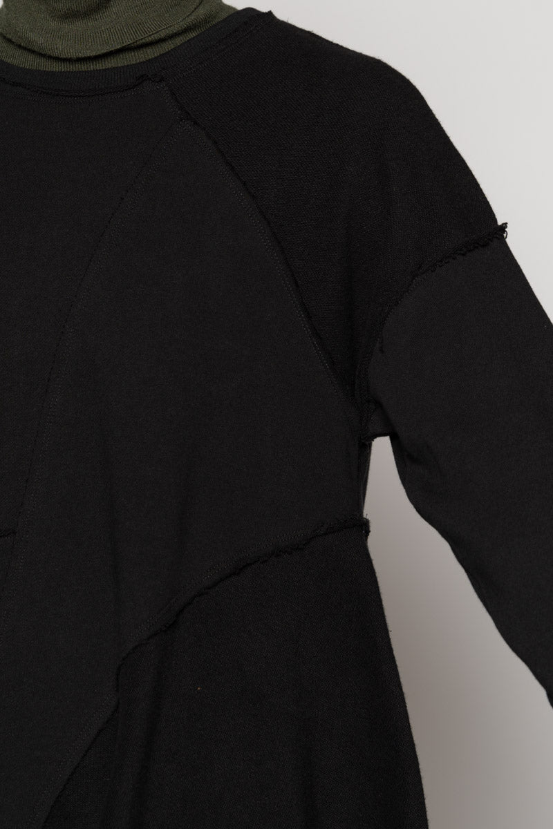 Tsukuro Patch Top Black