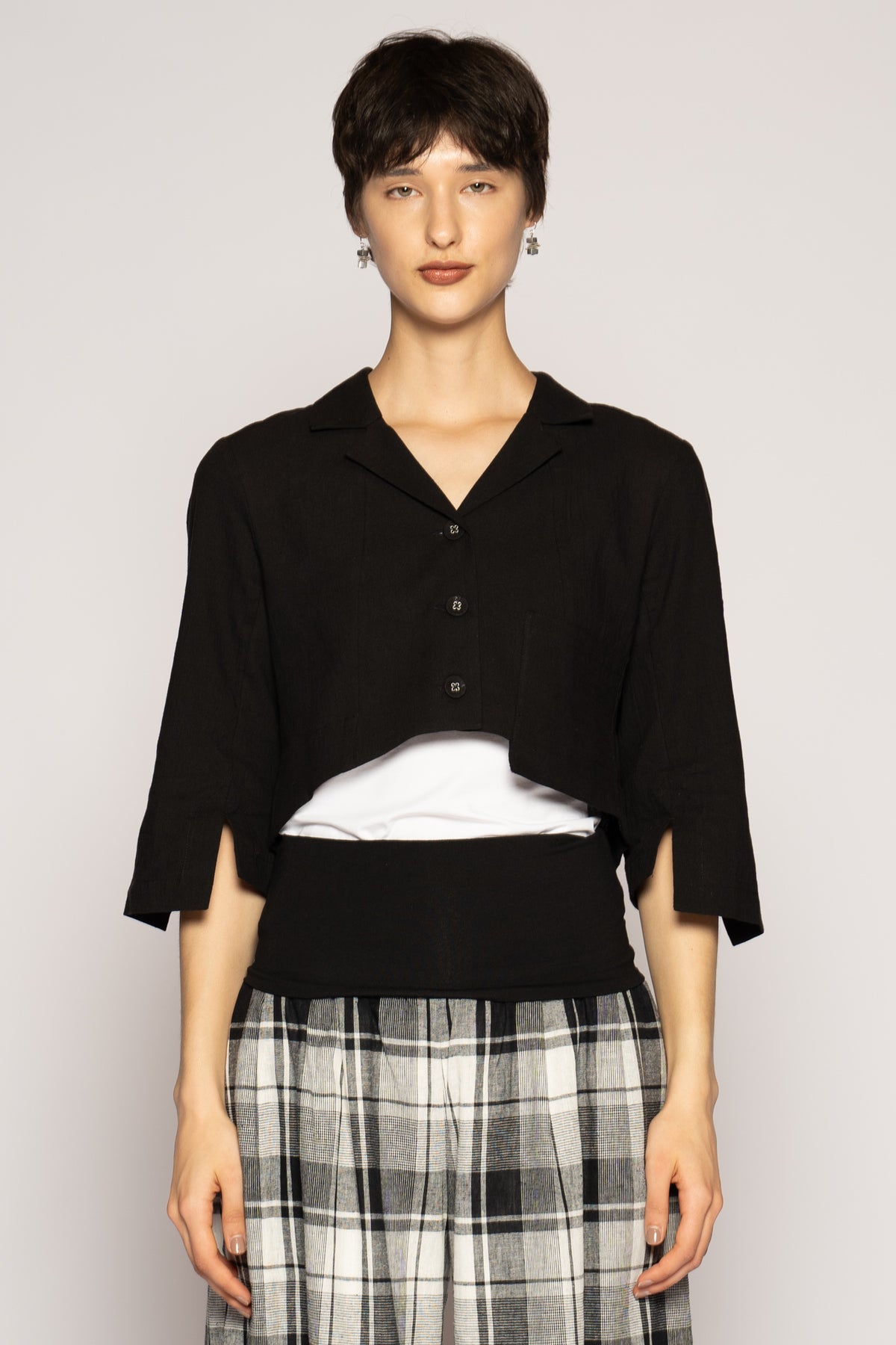 Celi Short Jacket Black
