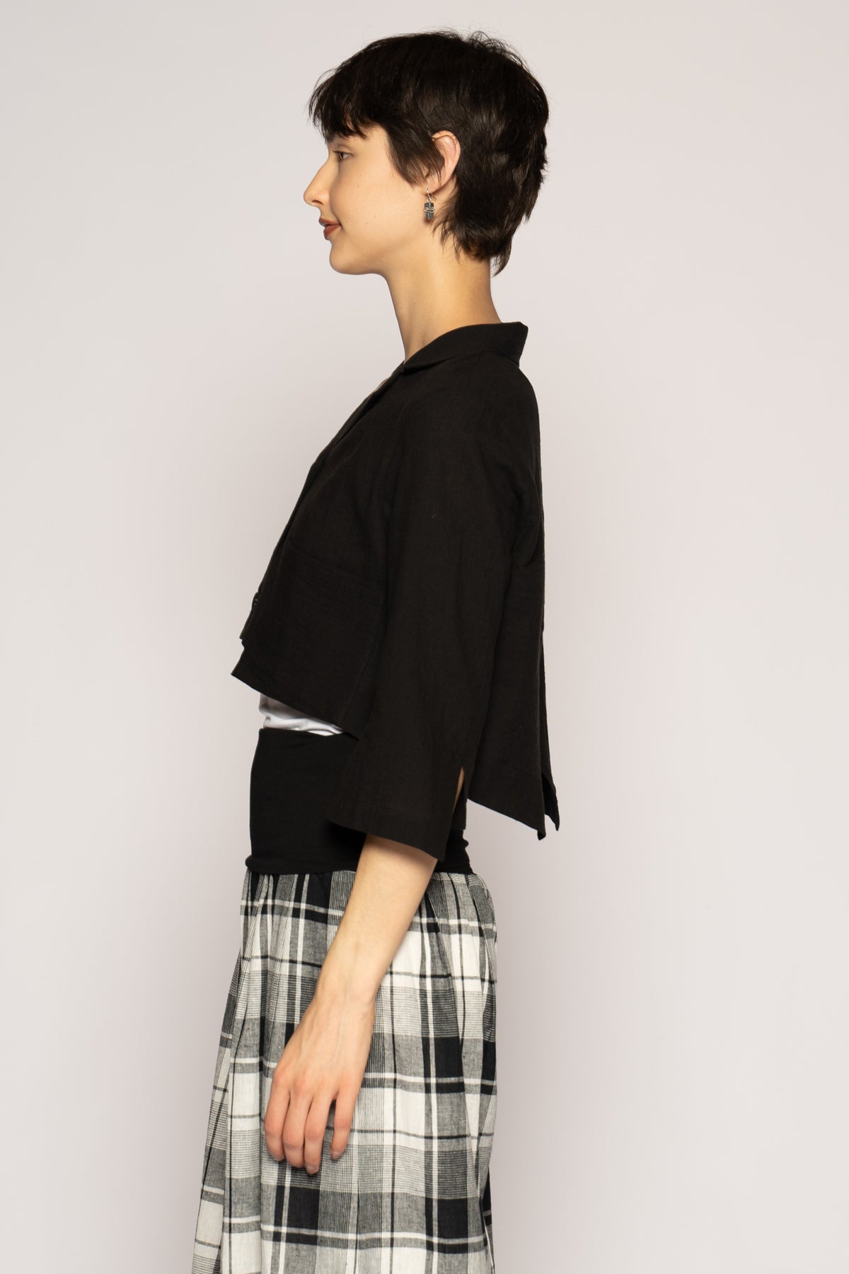 Celi Short Jacket Black