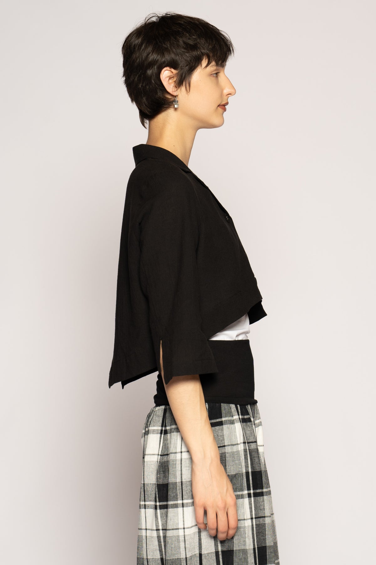 Celi Short Jacket Black