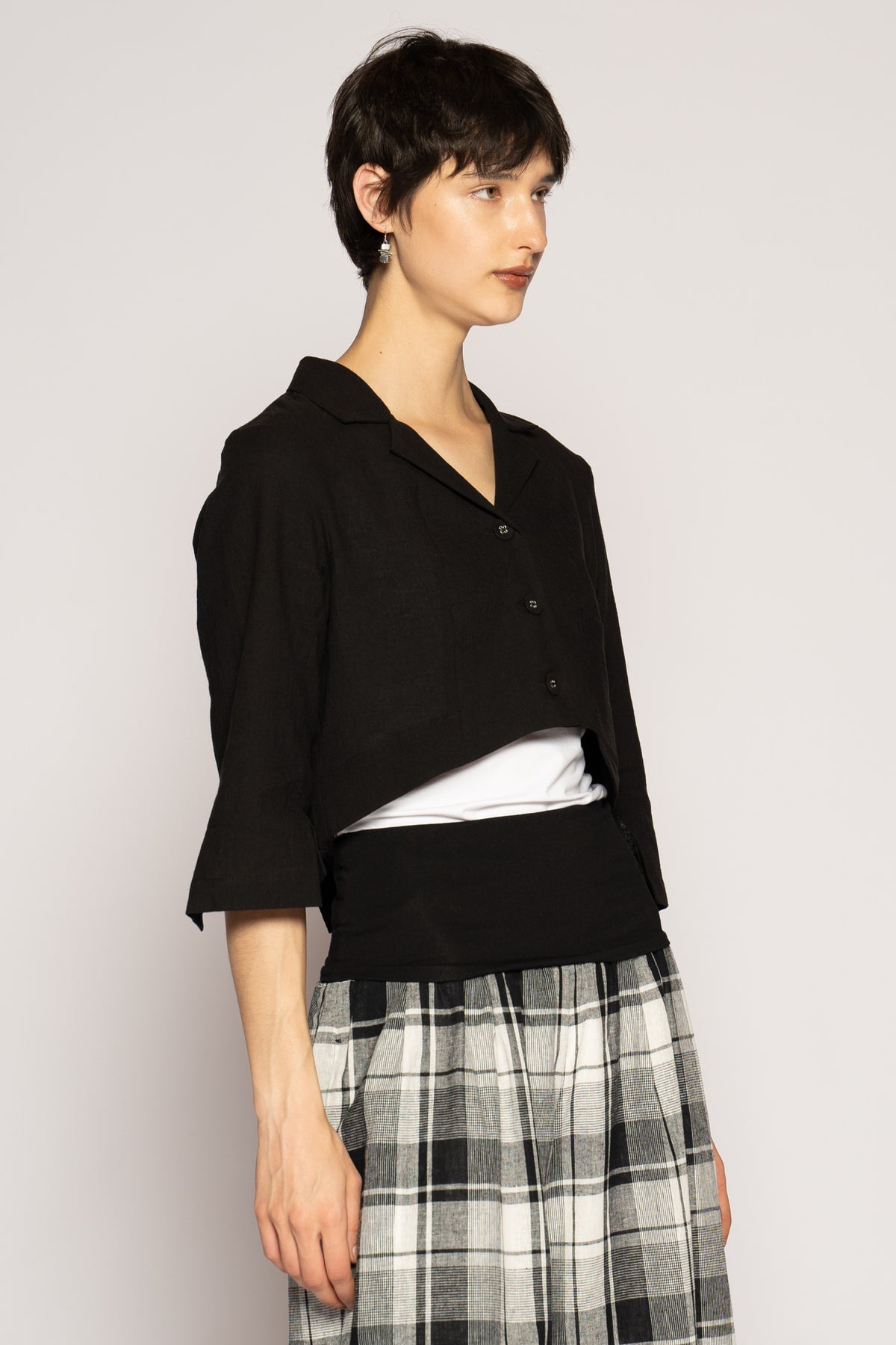 Celi Short Jacket Black