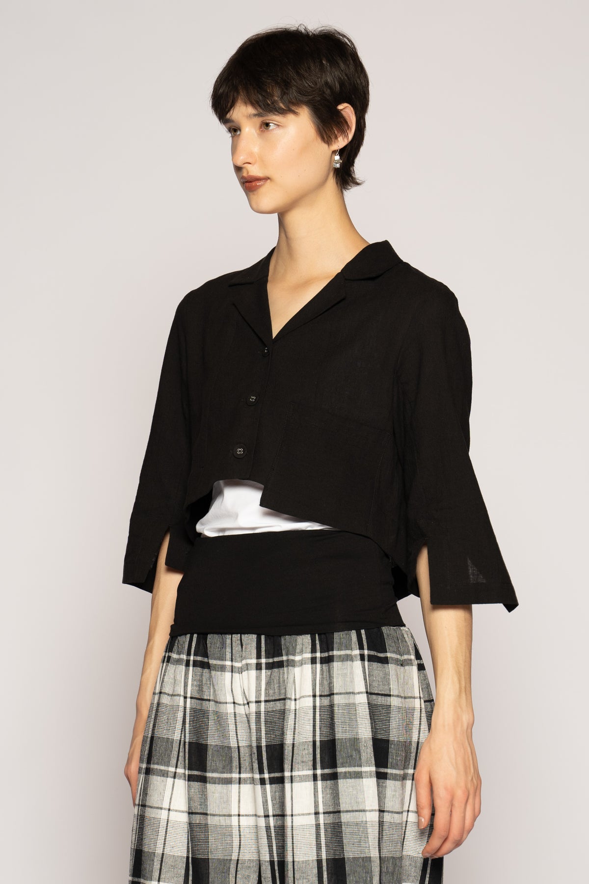 Celi Short Jacket Black