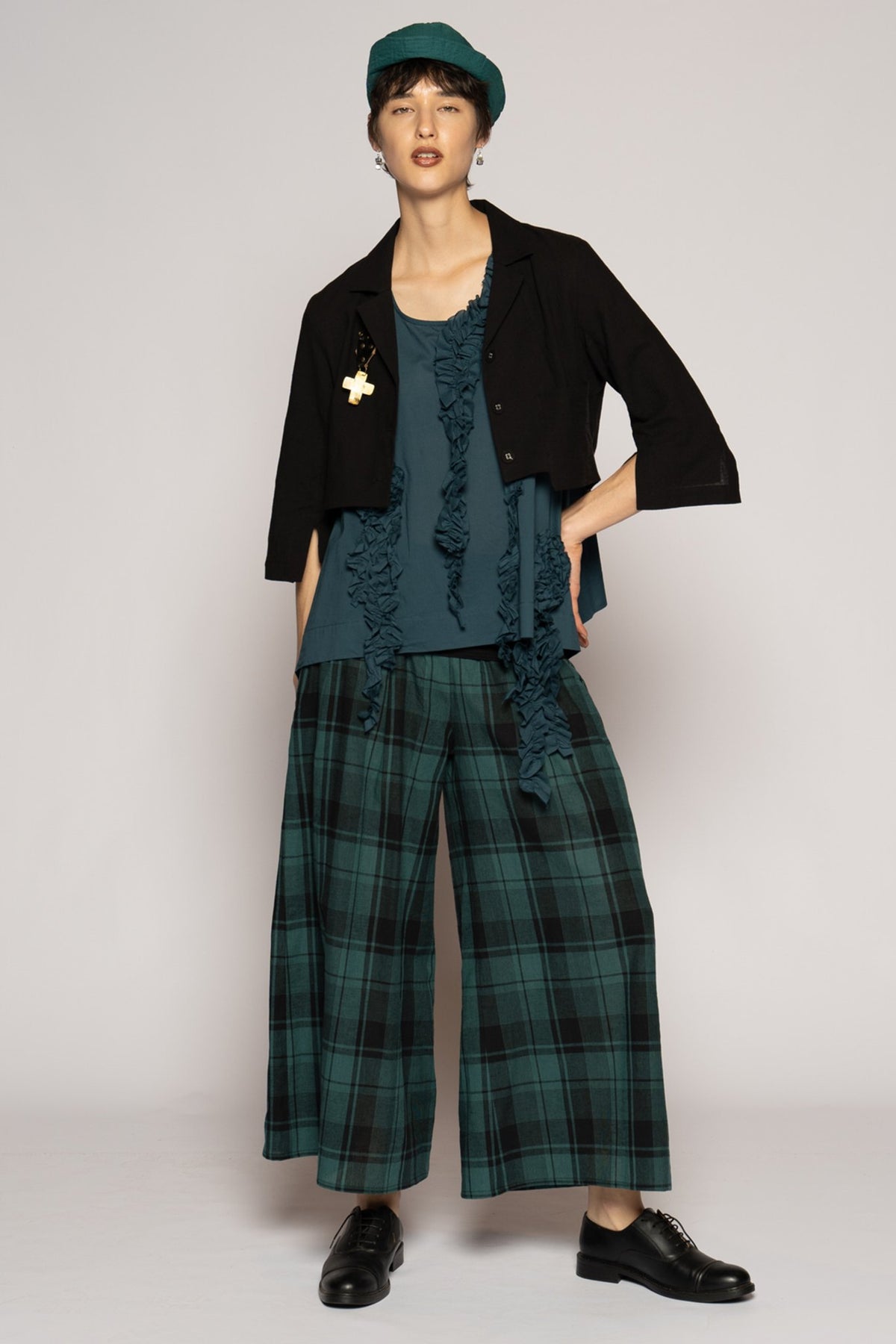 Arya 3/4 Pants Jade