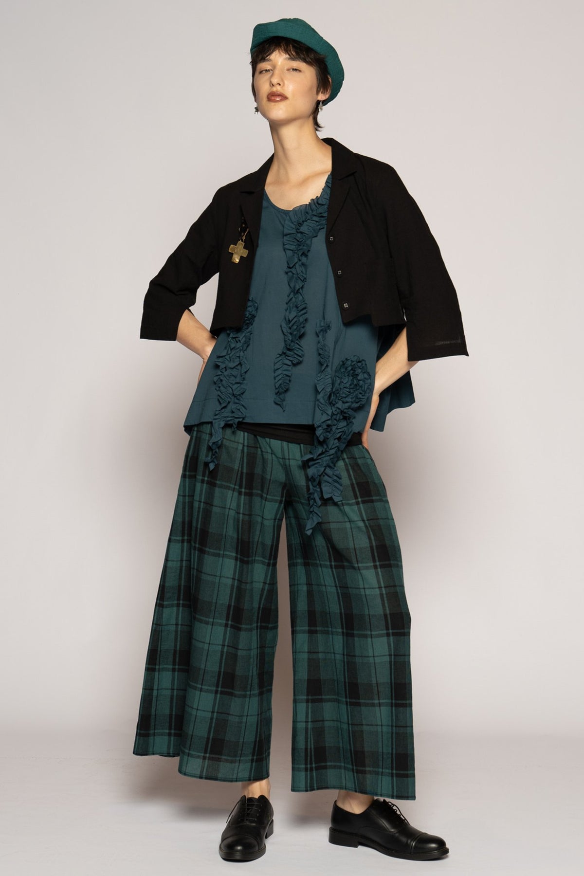 Arya 3/4 Pants Jade
