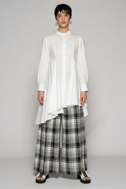 Overtone Long Shirt White